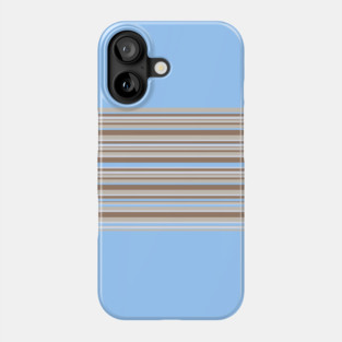 Ancient Minoan Stone and Sky Stripes for Face Masks Phone Case