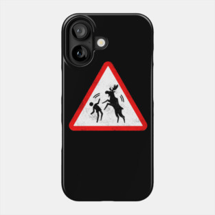 Warning: Moose Phone Case