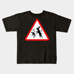 Warning: Moose Kids T-Shirt