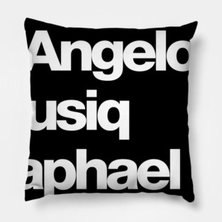 Neo Soul Names Pillow