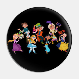 Boo To You Parade Characters WDW Pin