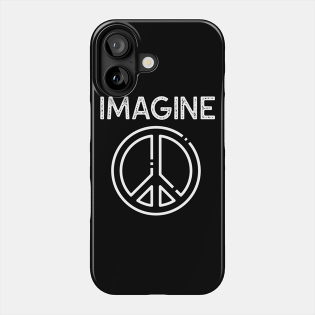 Imagine Peace Phone Case by MCALTees