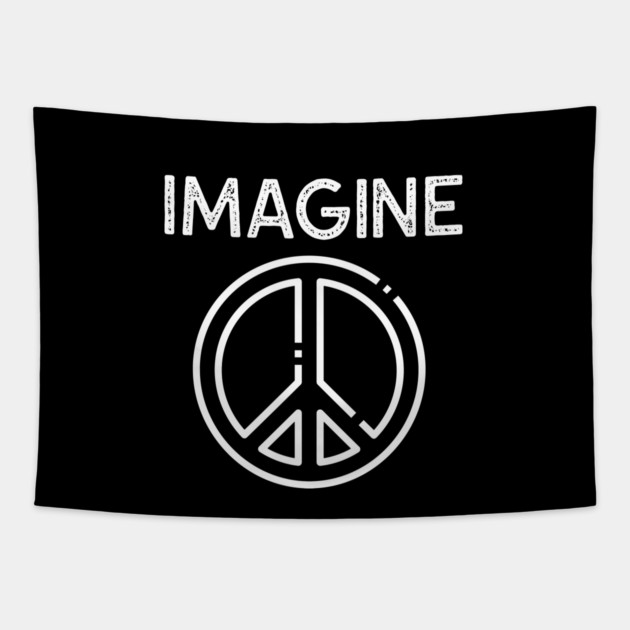 Imagine Peace Tapestry by MCALTees