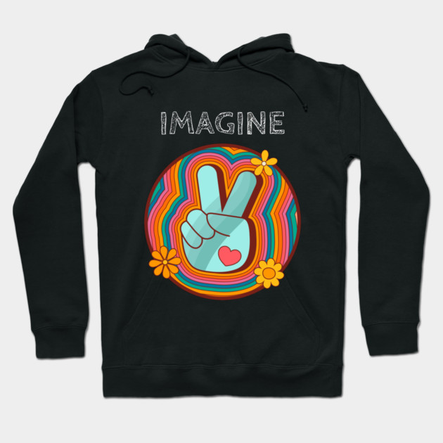 Can You Imagine Peace? Hoodie by MCALTees