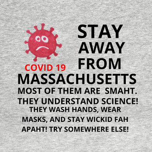 Covid avoid massachusetts T-Shirt