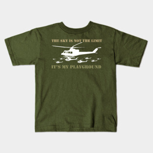 The Sky Is Not The Limit It's My Playground Kids T-Shirt