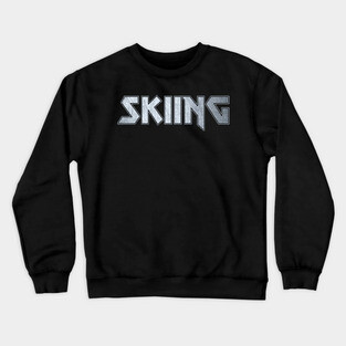 Skiing Crewneck Sweatshirt