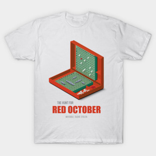 The Hunt for Red October - Alternative Movie Poster T-Shirt