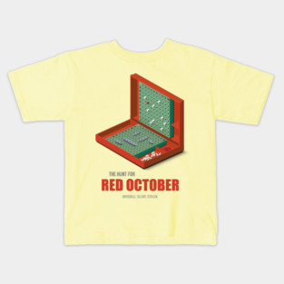 The Hunt for Red October - Alternative Movie Poster Kids T-Shirt