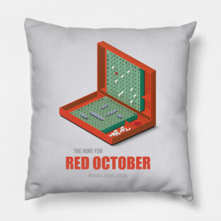 The Hunt for Red October - Alternative Movie Poster Pillow