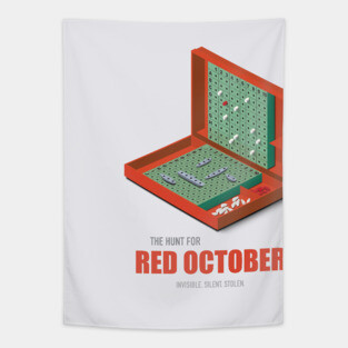 The Hunt for Red October - Alternative Movie Poster Tapestry