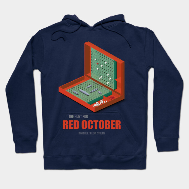 The Hunt for Red October - Alternative Movie Poster Hoodie by MoviePosterBoy