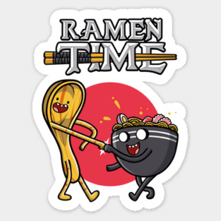 Ramen Time Sticker