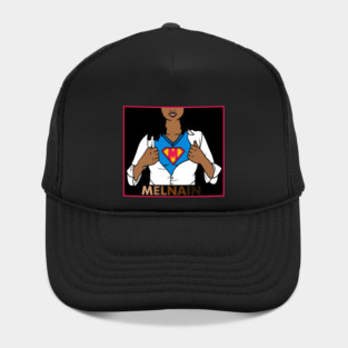 Afro African Woman, Melanin Superhero Hat