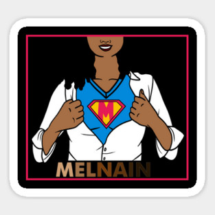 Afro African Woman, Melanin Superhero Magnet