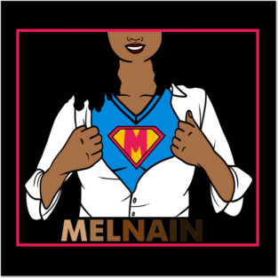 Afro African Woman, Melanin Superhero Posters and Art