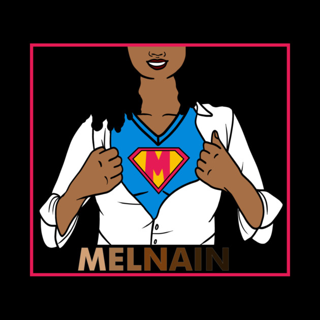Afro African Woman, Melanin Superhero by logiamerch