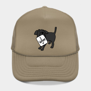 Cute Dog says he Voted Hat