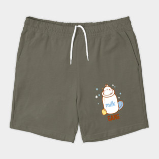 Milk Gang Funny Meme Shorts