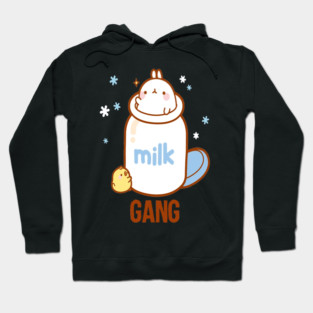 Milk Gang Funny Meme Hoodie