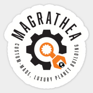 Magrathea Sticker