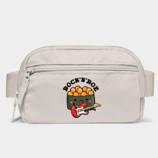Rock And Roe Cute Rock And Roll Sushi Pun Bag
