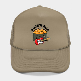 Rock And Roe Cute Rock And Roll Sushi Pun Hat