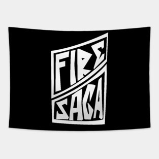 Fire Saga Band Tapestry