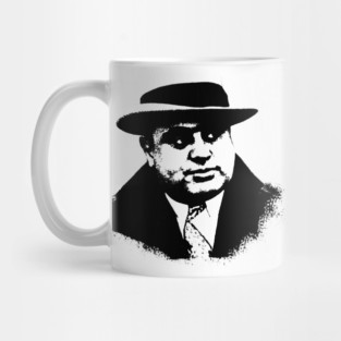 Al Capone Portrait Pop Art Mug