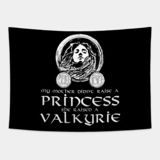 Valkyrie - Medieval Norse Mythology Viking Valhalla Myth Tapestry