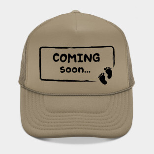 Baby coming soon Hat