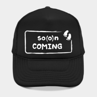 Soon coming + gender reveal Hat