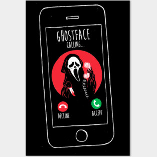 Horror Movie Phone Call Posters and Art