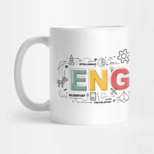 Funny Engineering , Engineering Gift Mug