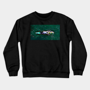 Prone paddleboarder Crewneck Sweatshirt