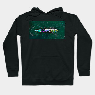Prone paddleboarder Hoodie