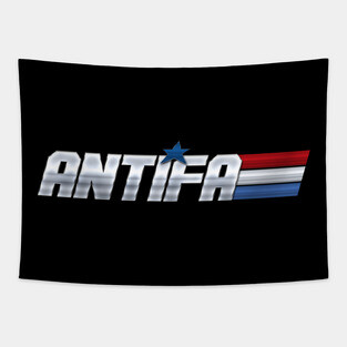 Antifa: Real American Heroes Tapestry