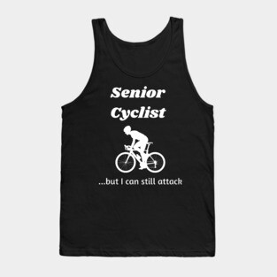 Senior cyclist Tank Top