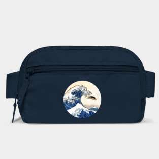 Great Wave off Kanagawa Cat Surfer Bag