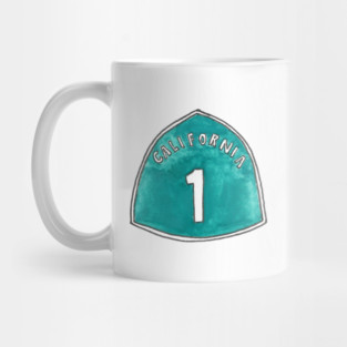 Los Angeles Icons: California State Route 1 Mug