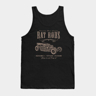 Delaware River Country Rat Rods Tank Top