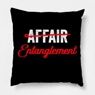 Not An Affair An Entanglement Pillow