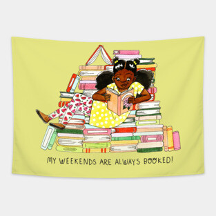 Books Tapestry