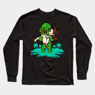 creature from the black lagoon Long Sleeve T-Shirt