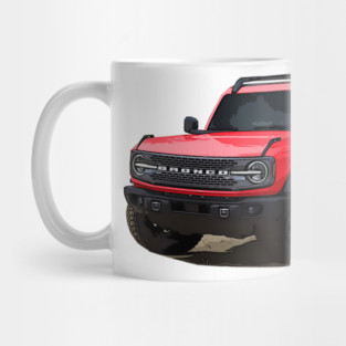 2021 Ford Bronco 4 Door Race Red Mug