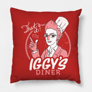 Iggy's Diner Pillow