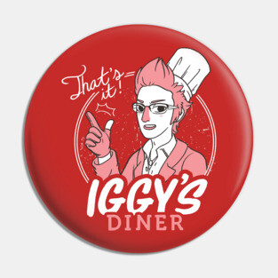 Iggy's Diner Pin