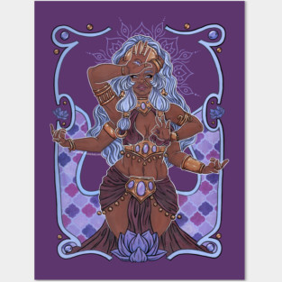 Opal Goddess Posters and Art