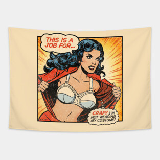 "Aged" Costume Faux Pas Tapestry