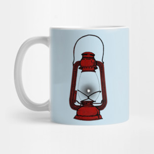 Black Flame (red) Mug